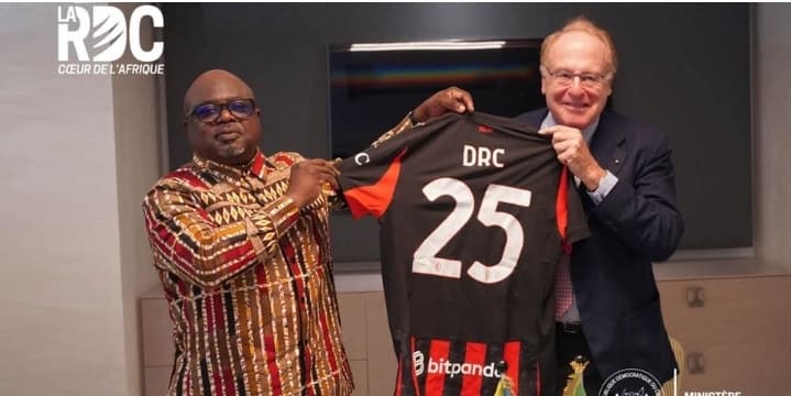 DRC partners with AC Milan in landmark deal